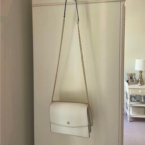 Tory Burch white crossbody bag
